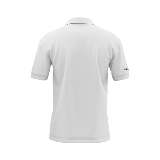 Men's Performance Polo - Baseline White