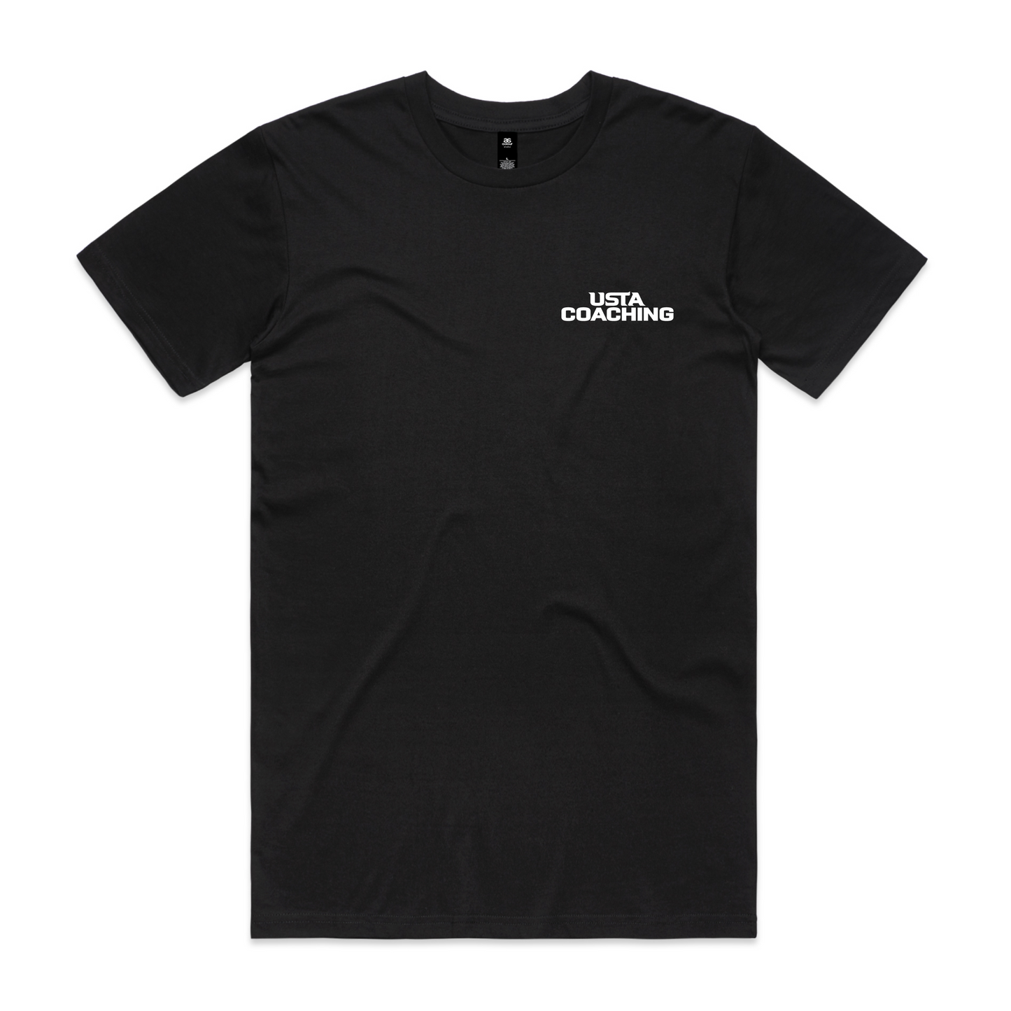Men's Cotton Tee Shirt - Serve Your Passion Black