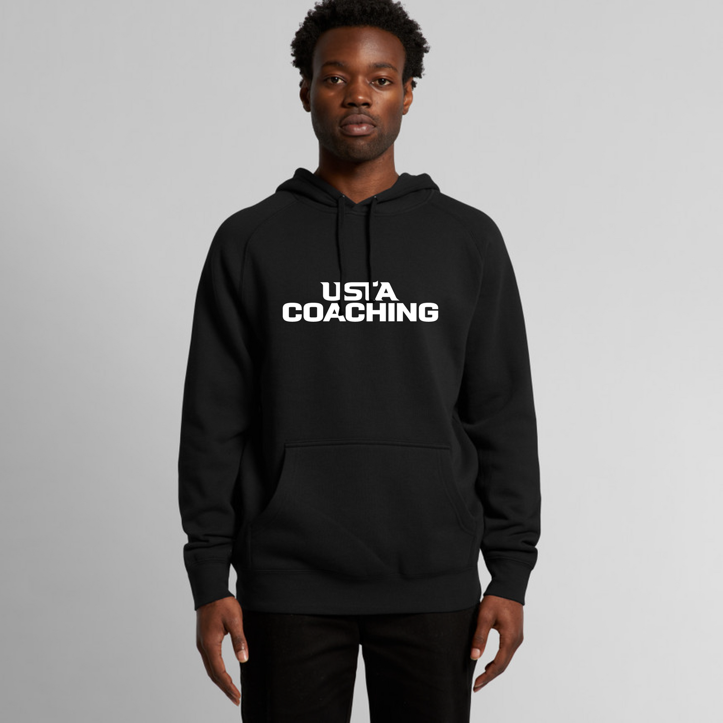 Men's Hoodie - USTA Logo Black