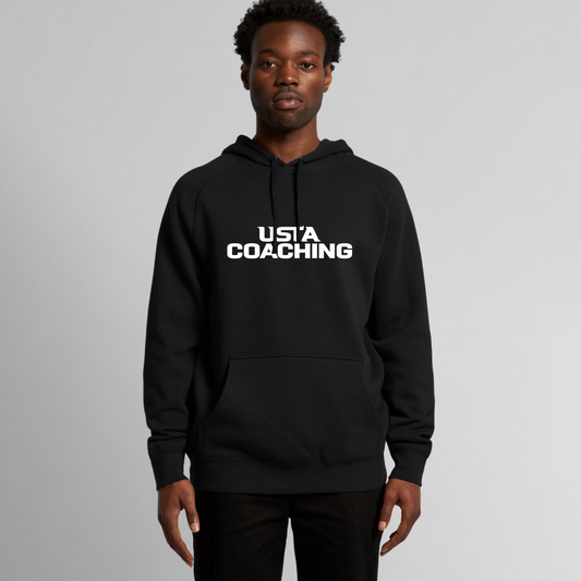 Men's Hoodie - USTA Logo Black