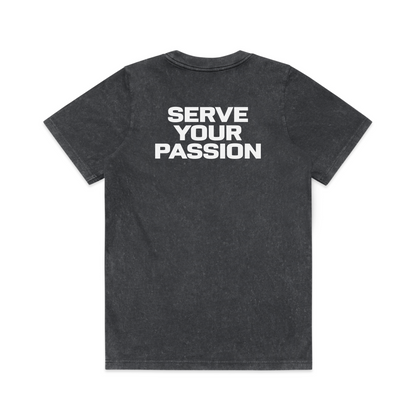 Women's Cotton Tee Shirt - USTA Logo Stone Wash