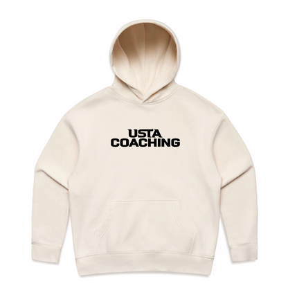 Women's Hoodie - USTA Logo Ecru