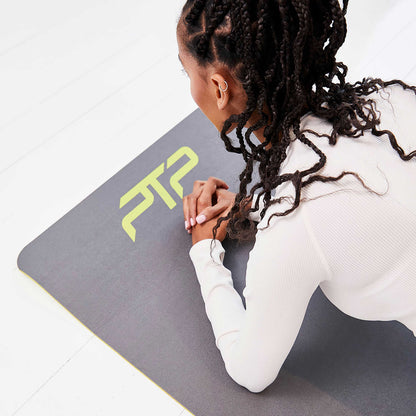 FITNESS MAT - Space Grey Lime