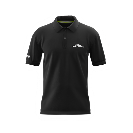 Men's Performance Polo - Grip Black
