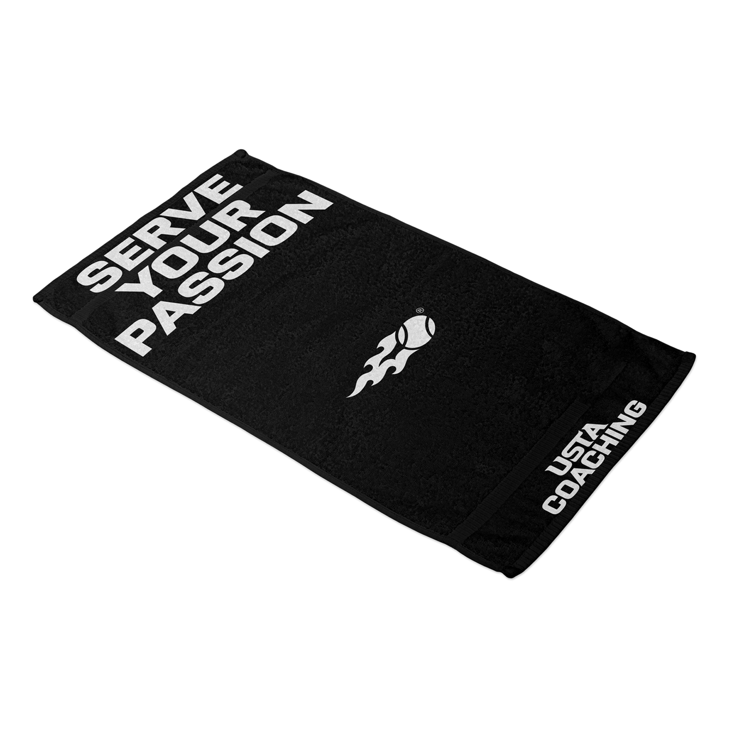Serve Your Passion Towel - Grip Black